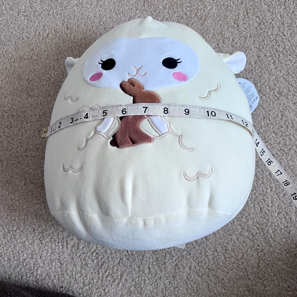 New Squishmallows Sophie Lamb  Plush Toy‎ Easter Bunny  Stuffed Animal 12 Inch - Picture 6 of 8